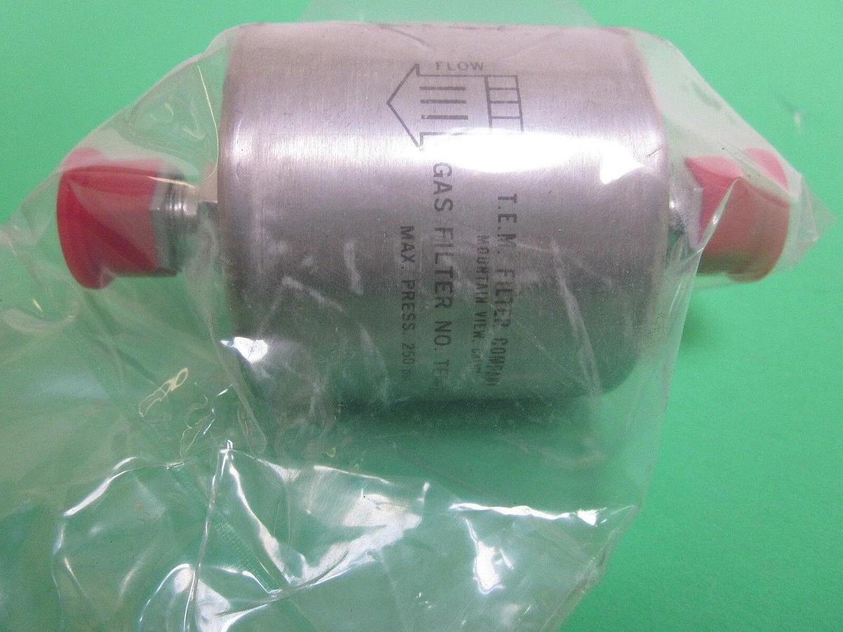 T.E.M. Gas Filter TEM-8711-6, 3/8" Compression Seal