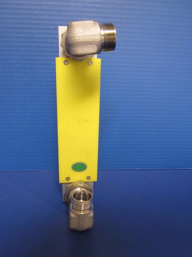 Used TOKYO KEISO 2-20 l/min Purgemeter with 1" Connection Fittings