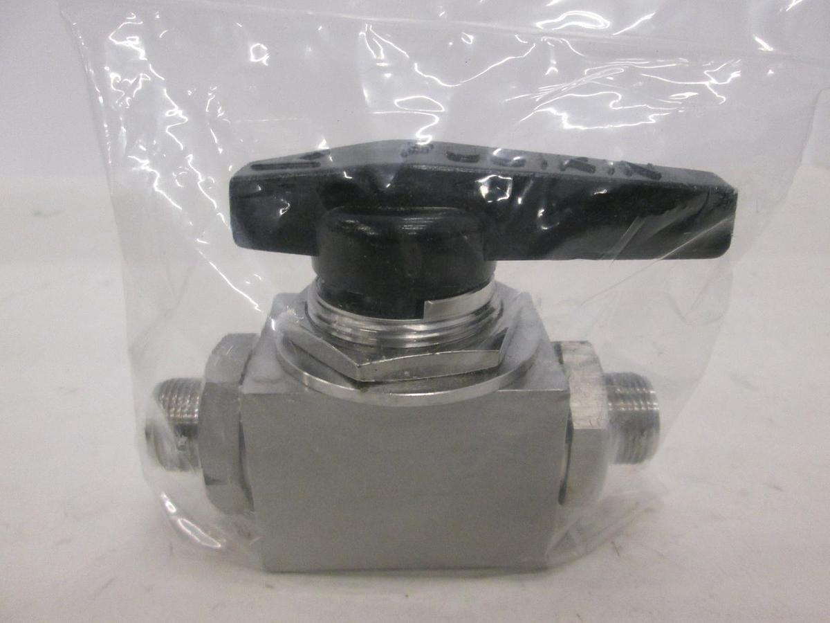 Used Fujikin, Steel Ball Valve, Catalog NO. 100408, New