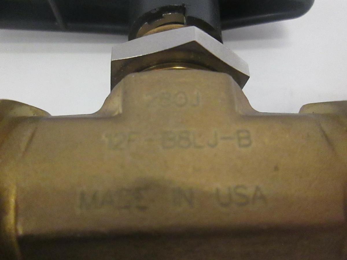 Used Parker, 12F-B8LJ-B, Ball Valve, Used