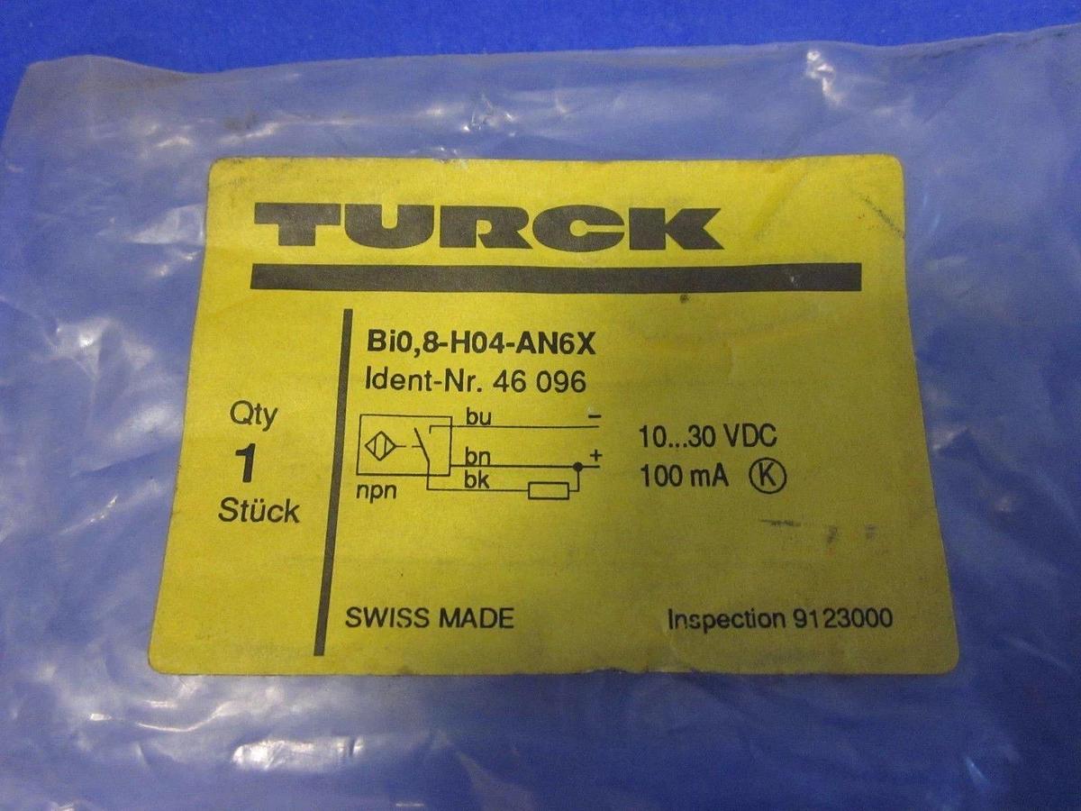 Turck Bi0,8-H04-AN6X Proximity Sensor, New