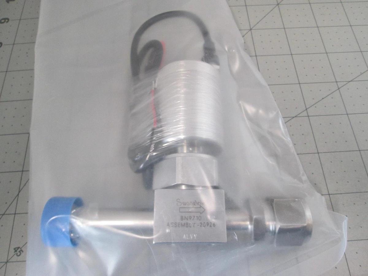 Swagelok, BN9710 Assy 20926, Diaphragm Valve, NC, Hi-Temp-SCD, New
