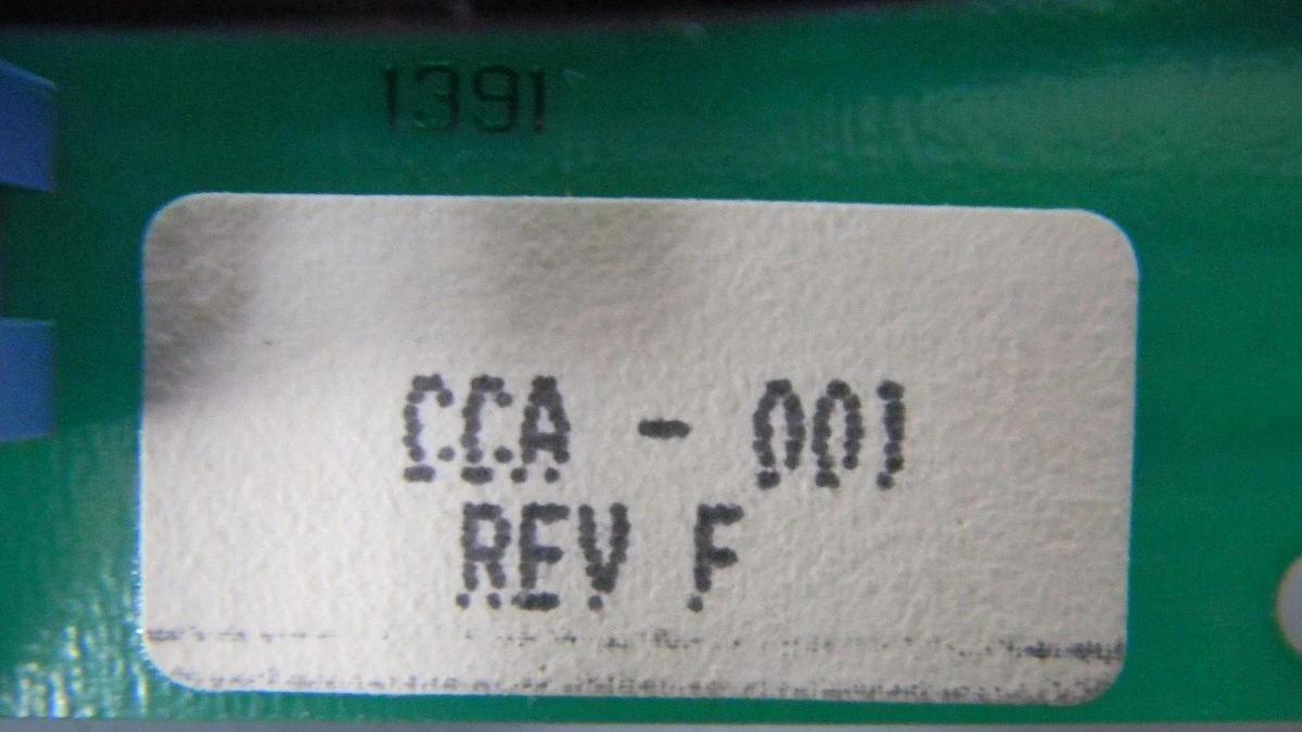 Used Watkins Johnson 975199-001 Rev B, WJ991 Rear Panel, PCB, Working When Removed