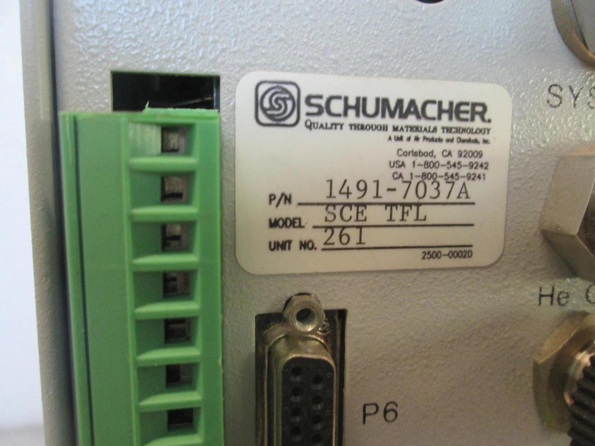 Used Schumacher, SCE TFL, Transfill Source Controller, 1491-7037A, Used