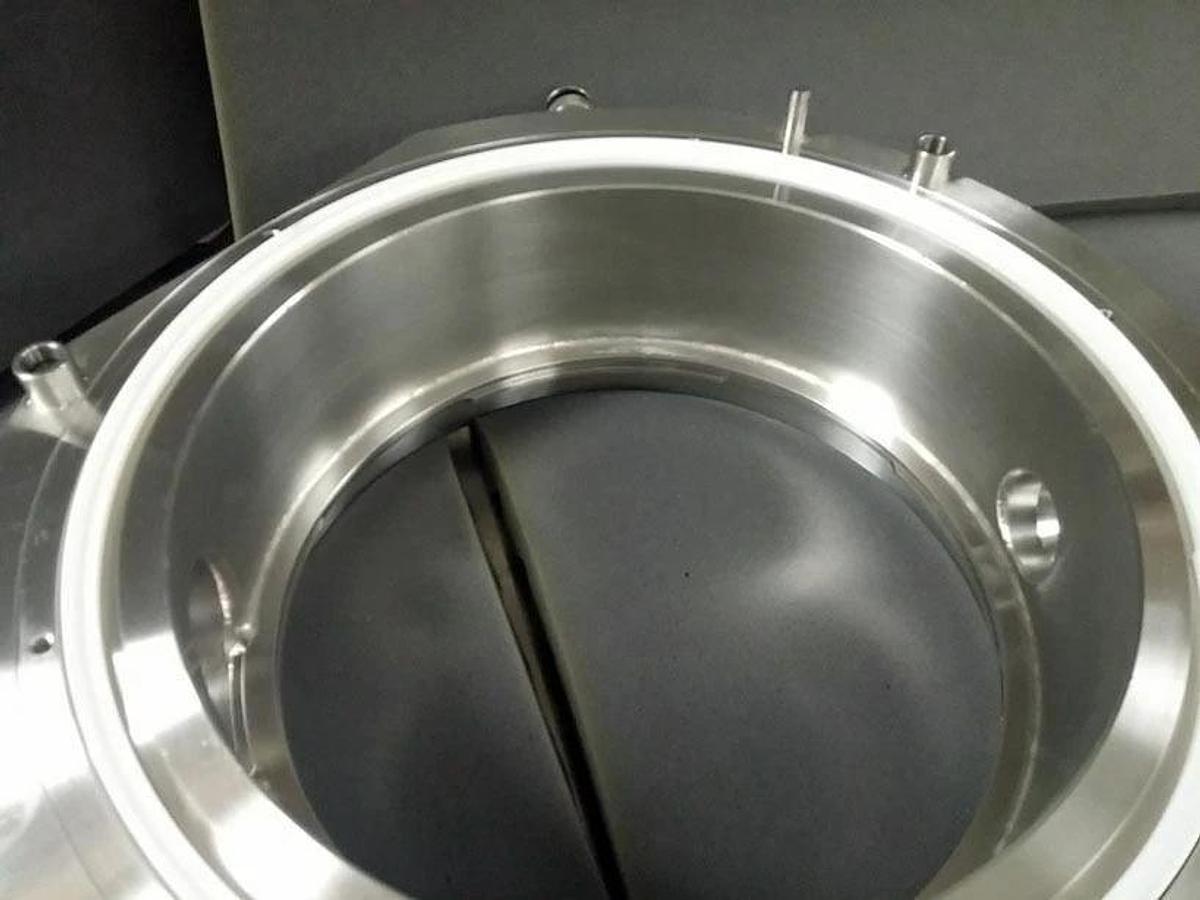 Used TEL Tokyo Electron Process Chamber Manifold Flange Plenum, Used