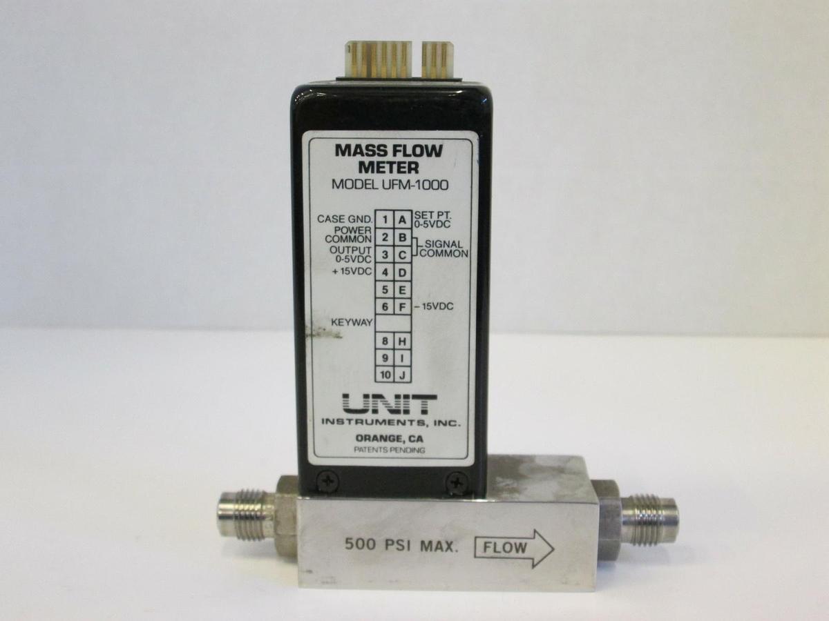 Used Unit UFC-1000, MFC, Mass Flow Controller, SIH4, 150 SCCM, Used