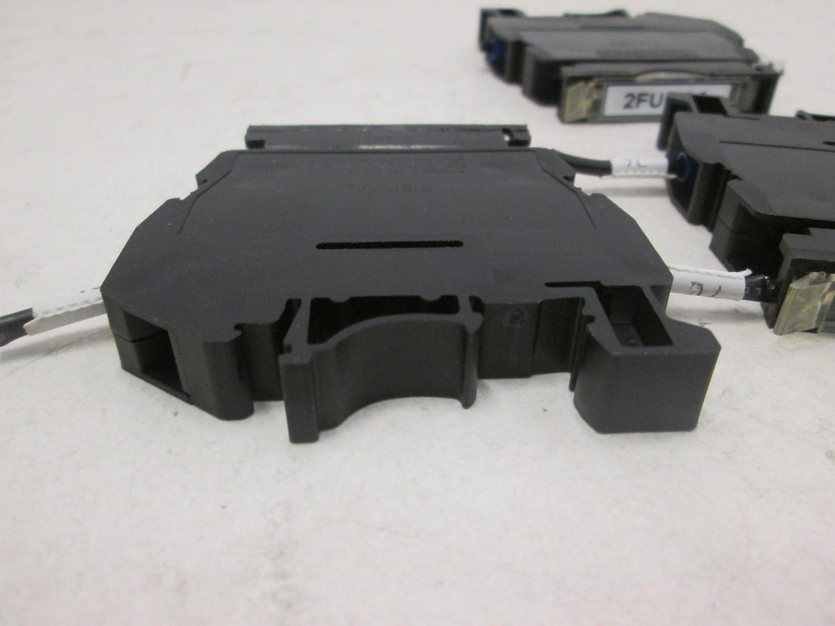 Used Phoenix Contact, Type USIG, Terminal Fuse Block, 6A, Used, Lot of 3