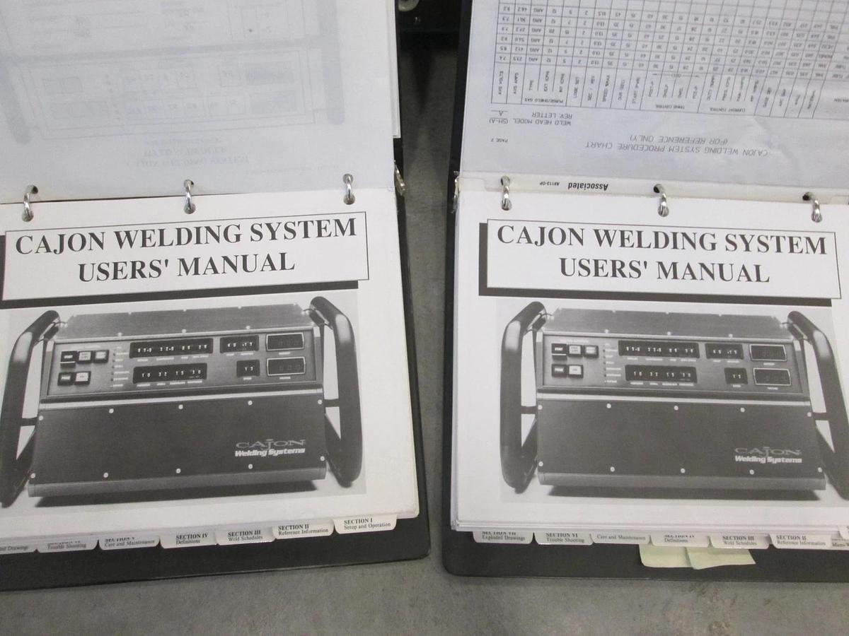 Used Swagelok, Orbital Welder Power Supply, CWS-100D w/ Manuals, Used