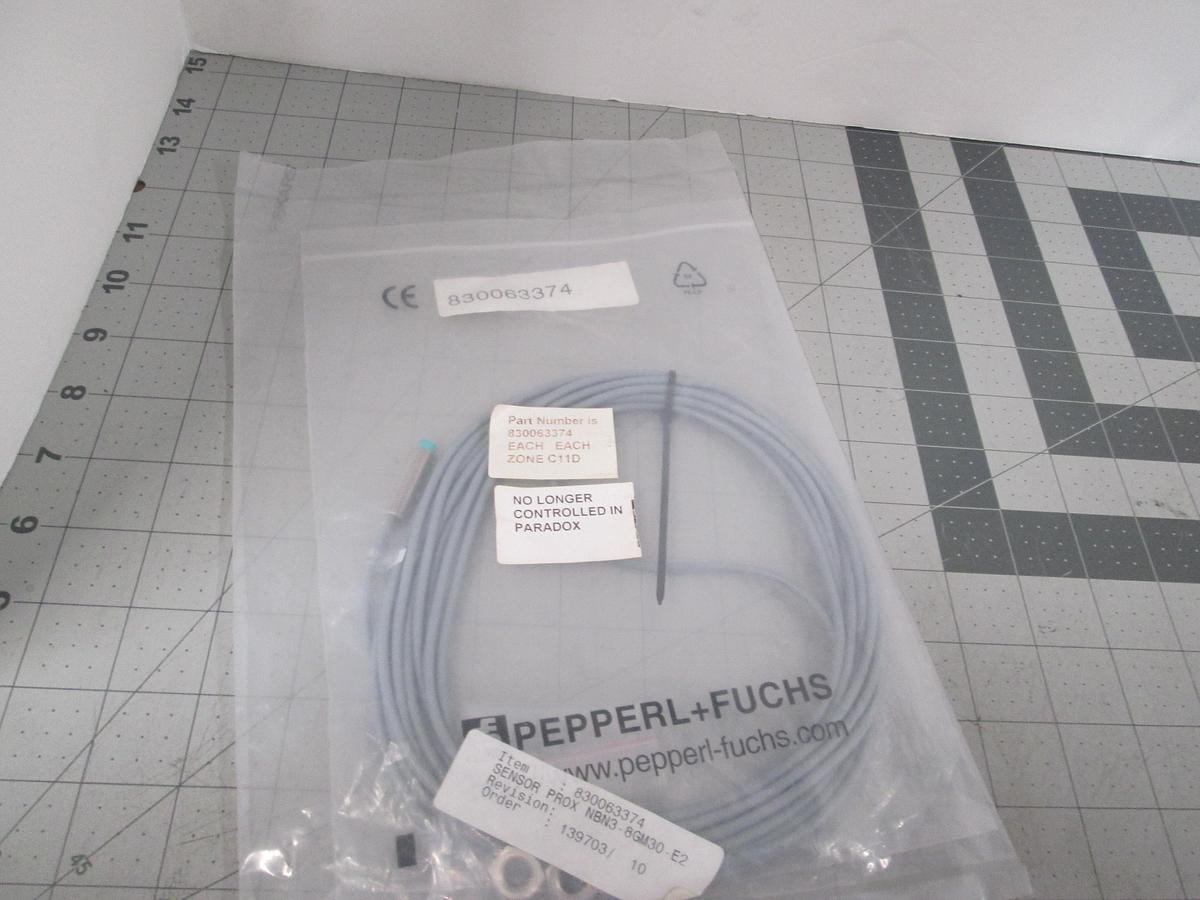 Pepperl+Fuchs, NBN3-8GM30-E2, Proximity Sensor, 830063374, New Sealed