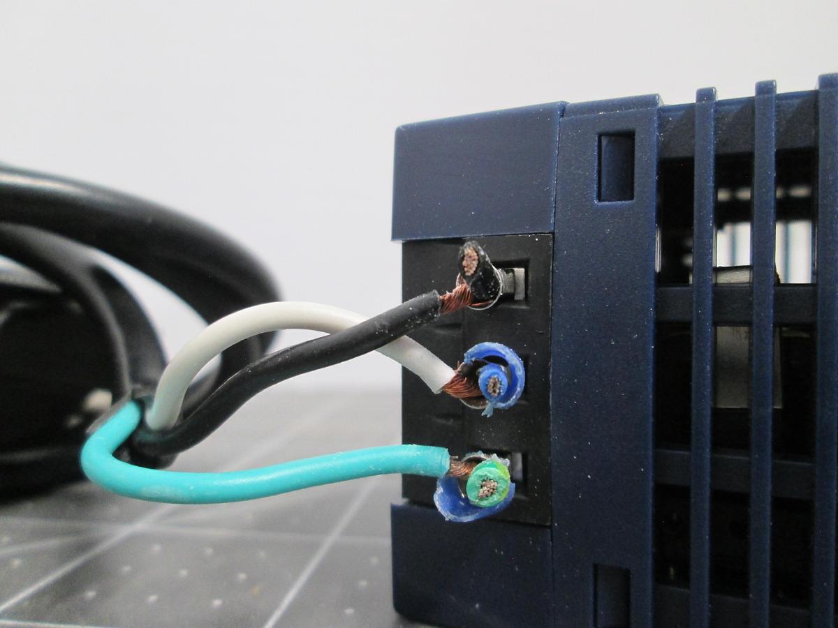 Used TDK-Lambda DPP50-24 DIN Rail Power Supply 115/230VAC Input 24VDC 50W 2.1A Max