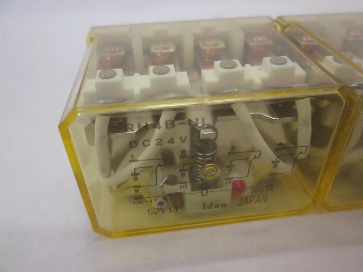 Used Idec, Relay, RH4B-U, Used, Lot of 2