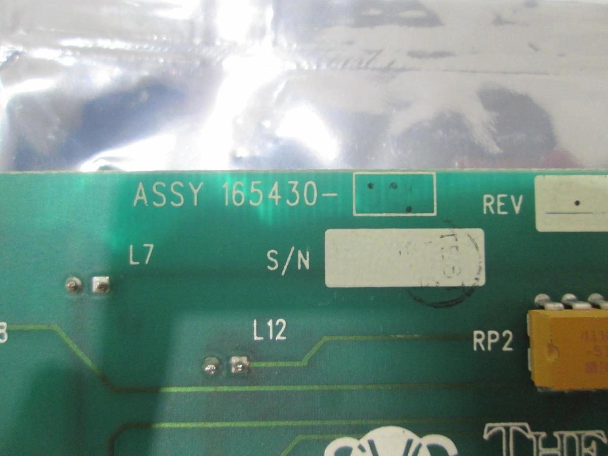 Used SVG, VTR 165430-001, PCB Assy, Working When Removed, Used