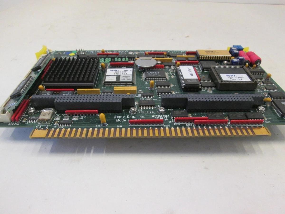 Used SEMY Mypro MBTC MYP9500003 501.01.57 Model Base Temperature Control Board