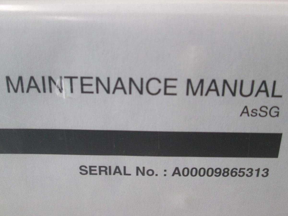 Used TEL Tokyo, ALPHA-8S, Maintenance Manual, AsSG, Used