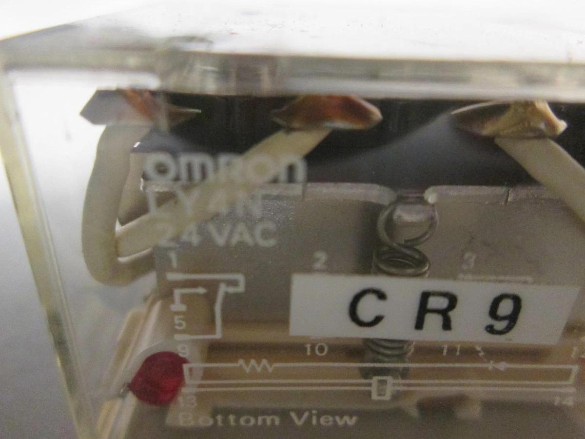 Used Omron, LY4N, Relay, 24 VAC, Used