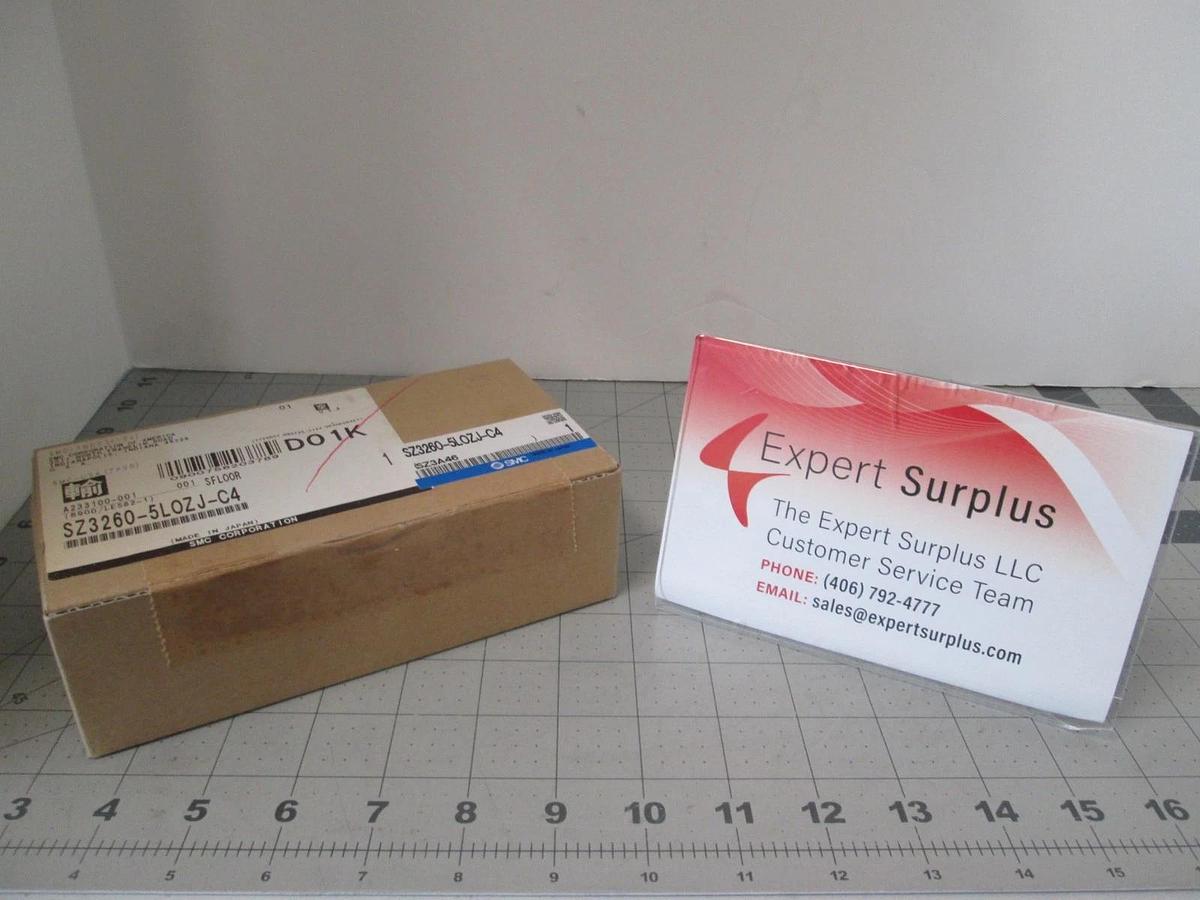 SMC, SZ3260-5LOZJ-C4, Solenoid Valve, 2 Pos Plug In, New