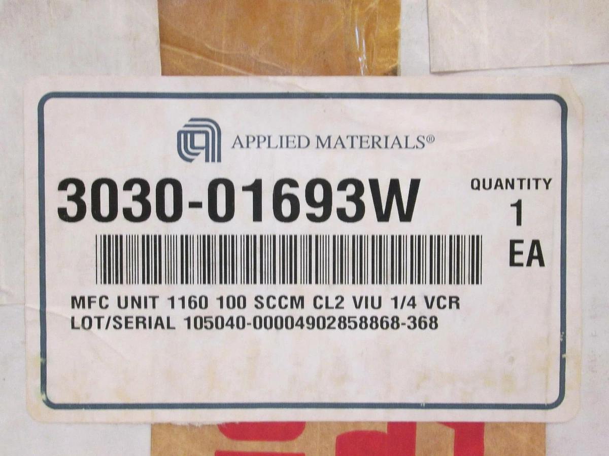 Refurbished Unit UFC-1160A Mass Flow Controller, CL2, 100 SCCM, Refurbished