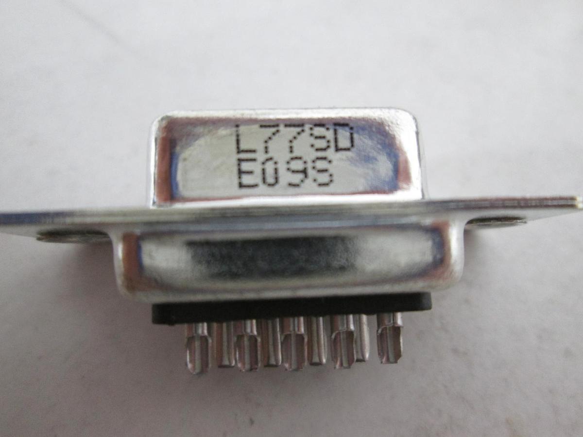 Amphenol, L77SDE09S, Female 9 Pin Connector, New, Lot of 10