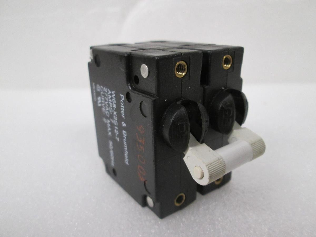 Potter & Brumfield, W68-X2S12-7, Circuit Breaker, 7A, 277VAC, New
