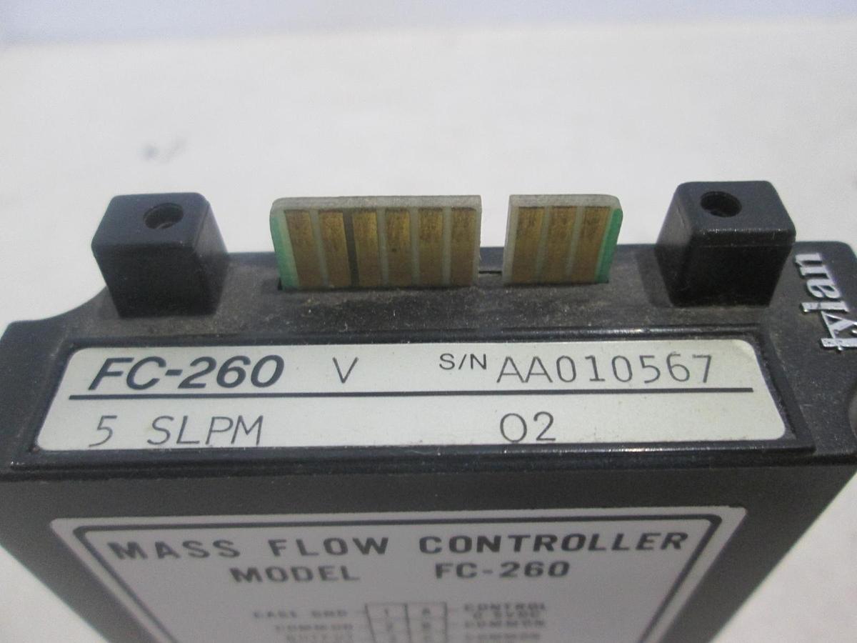 Used Tylan, FC-260V, Mass Flow Controller, 200 SLPM, O2, Used
