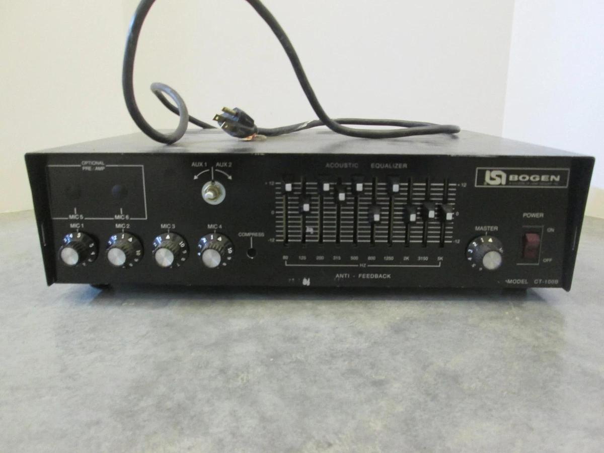 Used Bogen, Acoustic Equalizer, CTS-100B, Used