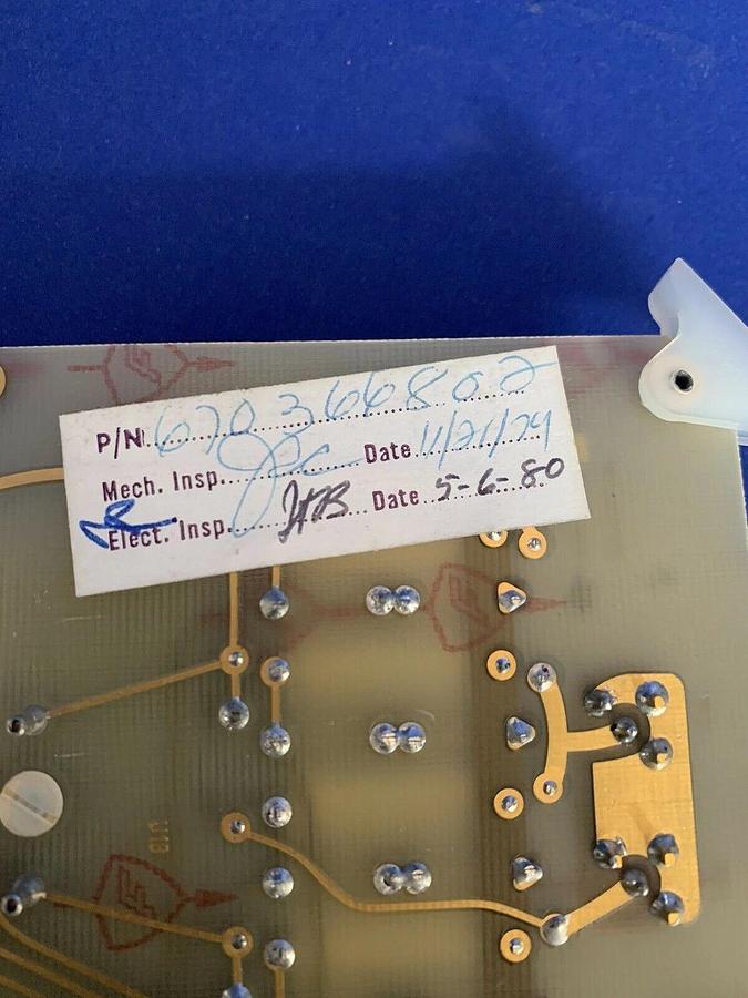 Used Tektronix 670-3668-02 1803 CF1 Logic PCB, Used