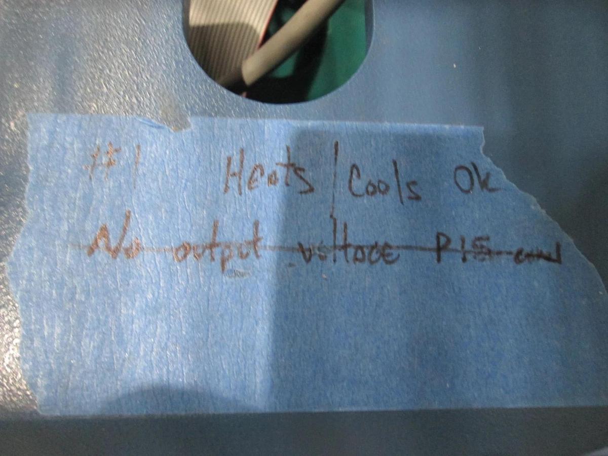 Used Olin Hunt Specialty Products, TCc/h, Temperature Control Bubbler, For Parts