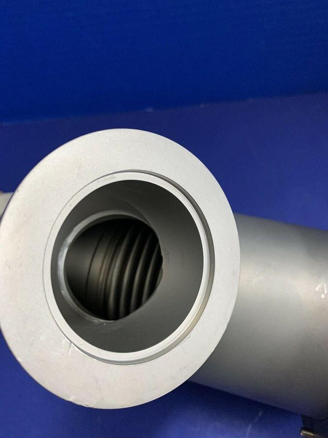 MKS HPS Single-Stage Heated Inline Vacuum Valve w/ Limit Switch, NW50, New