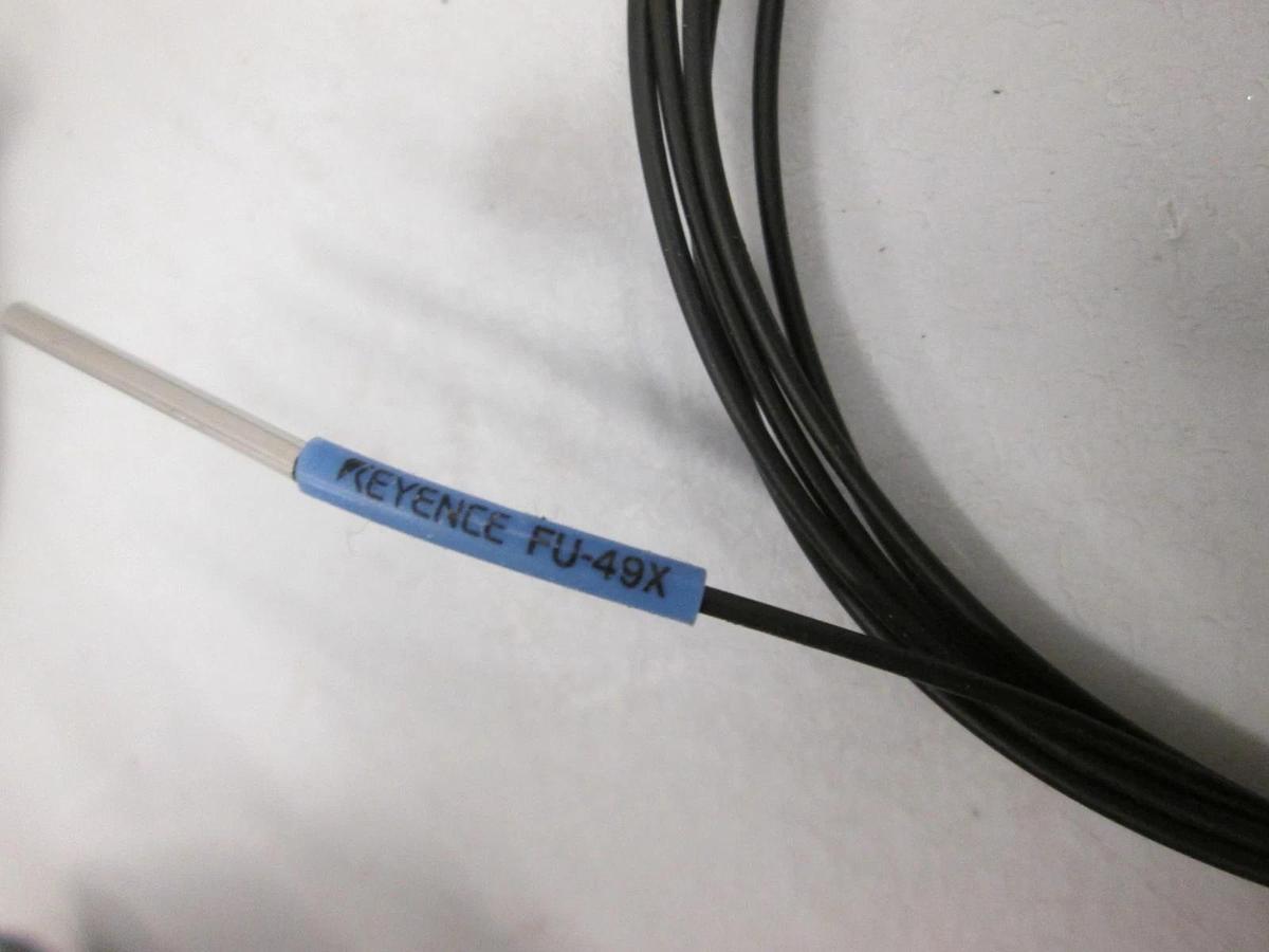 Keyence, FU-49X, Fiber Optic Sensor, New, Lot of 9