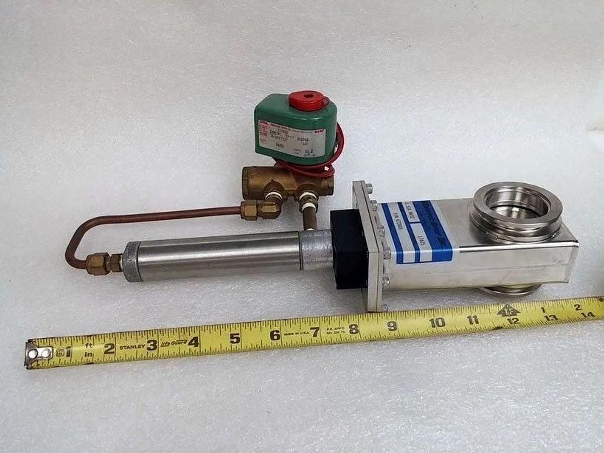 Used Innotec SVB-1.52A Gate Valve NW32 with Asco 834582, New