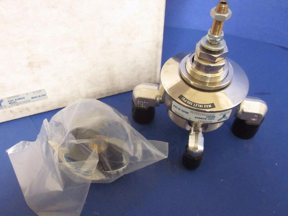 Veriflo HFR930SZ0065 High Flow Regulator, 3 Port, VCO Fittings, NEW