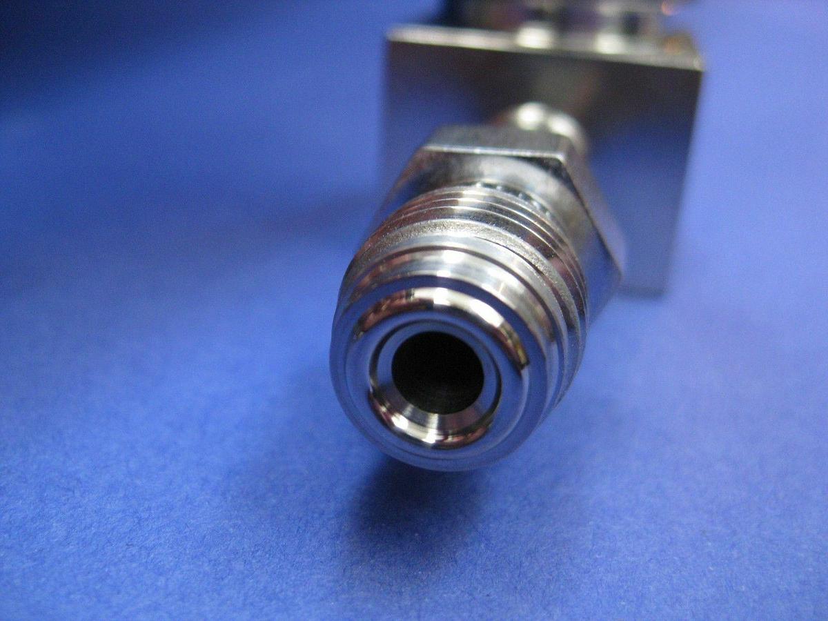 Nupro SS-HBTW4-C Pneumatic Valve, 1/4" MVCR x 1/4" FVCR, NC, Used