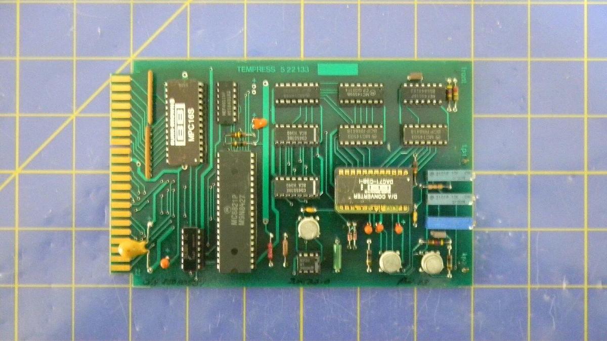 Used Tempress 5 22 133, PN- 28532-0 Rev 03, PCB Assembly, Working When Removed