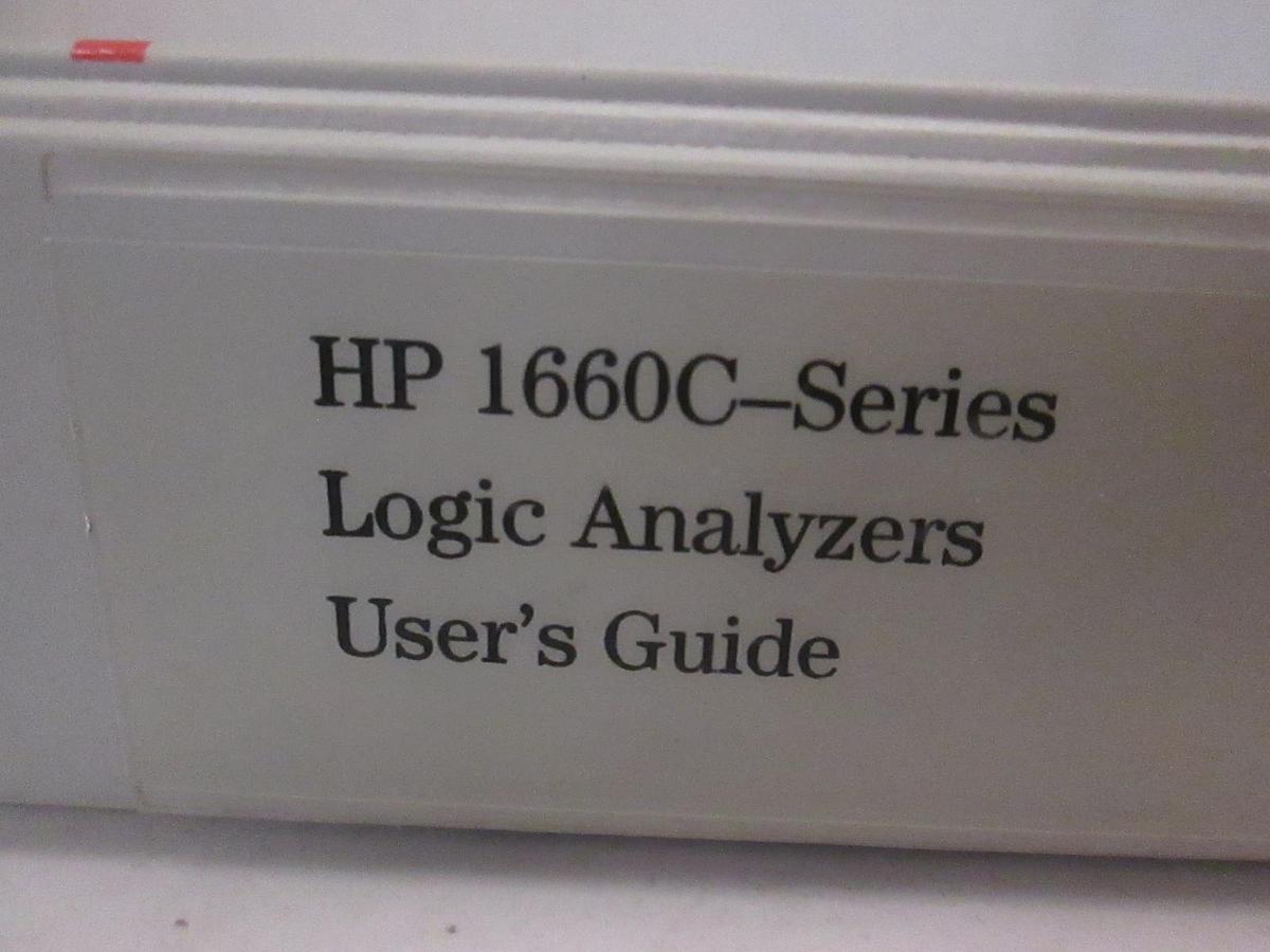 Used HP Model 1660C-Series Logic Analyzers User's Guide, Used