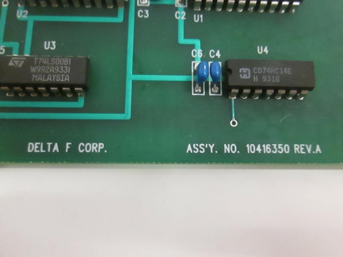 Used Delta F PCB Assy, 10416350, Used