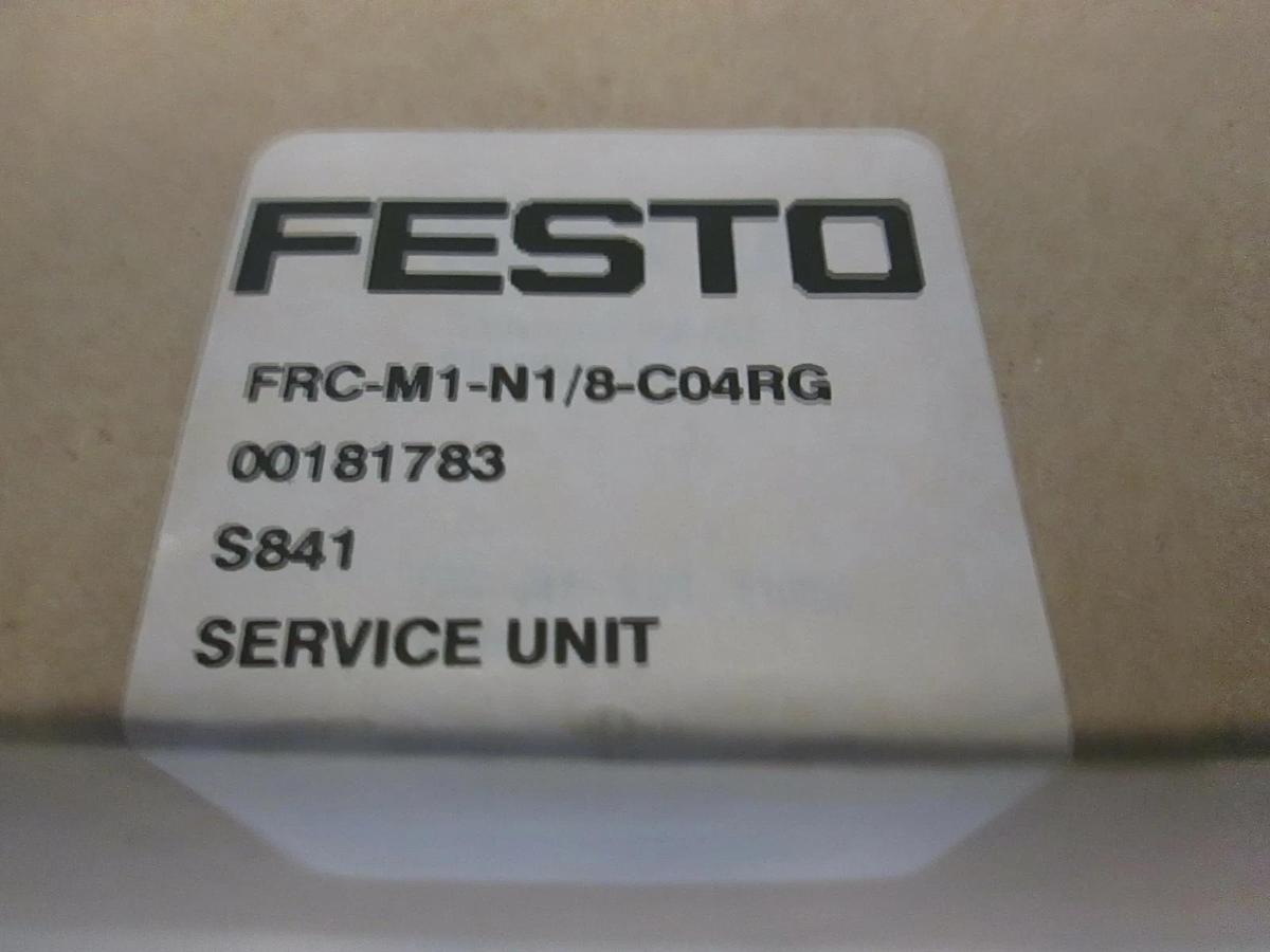 Festo FRC-M1-N1/8-C04RG, Pneumatic Filter Regulator, New Unopened
