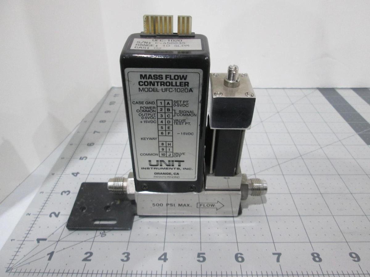 Used Unit, UFC-1020, Mass Flow Controller, O2, 10 SLPM, Used