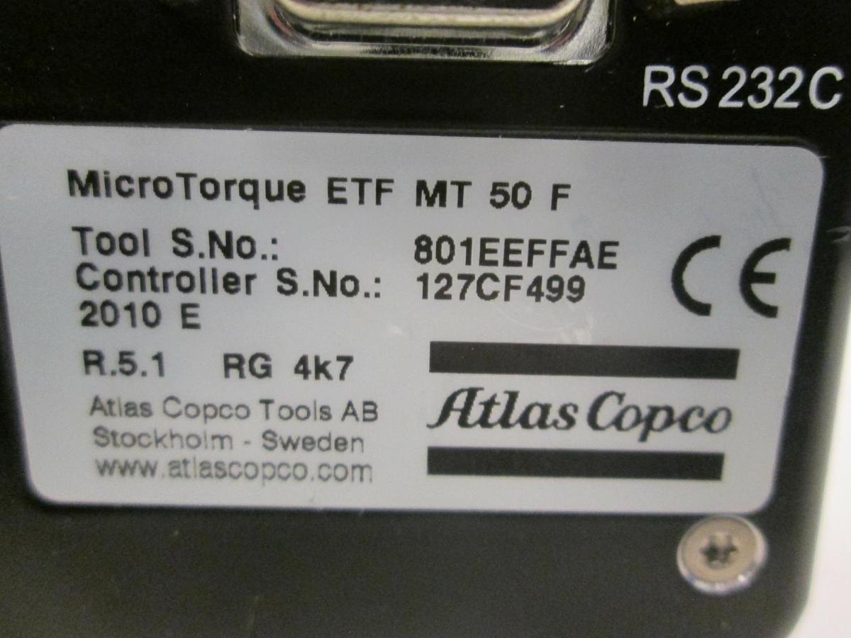 Used Atlas Copco, MicroTorque Controller, RS 232C, Used