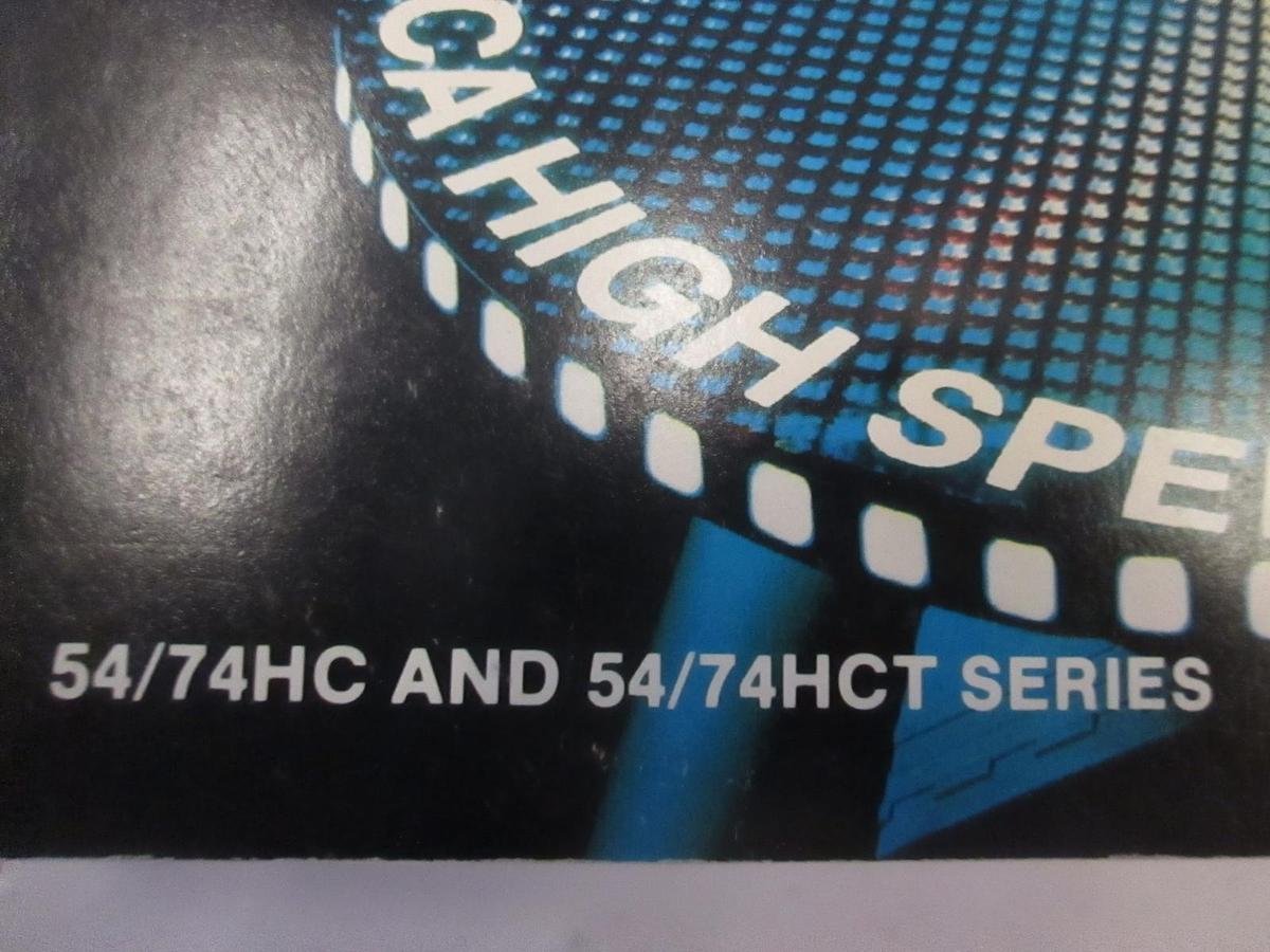 Used RCA High-Speed CMOS Logic IC's Databook, Used