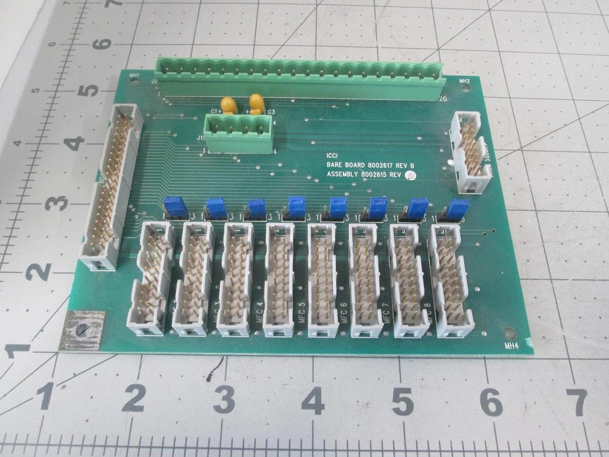 Used ICCI, 8002615, PCB Assy, Used