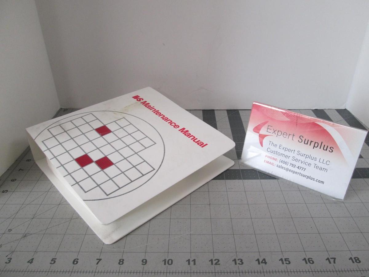 Used IVS, Accuvision On-Site Maintenance Training Class Syllabus, Used