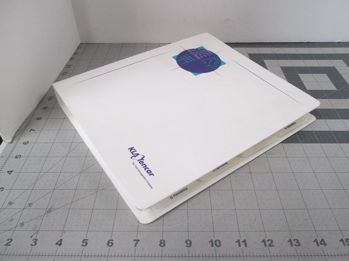 Used Tencore, GEM and SECS II Reference Manual for UV-10x0, UV-12x0SE and ASET-F5, Used