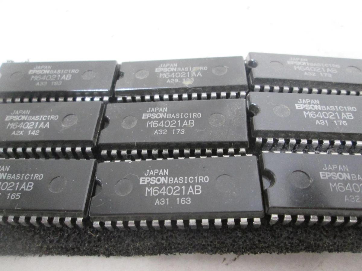 Epson, M64021AB, Integrated Circuit, New, Lot of 8