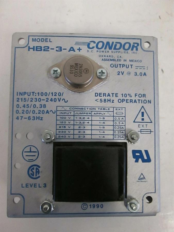 Power One, HB2-3-A, Power Supply, New