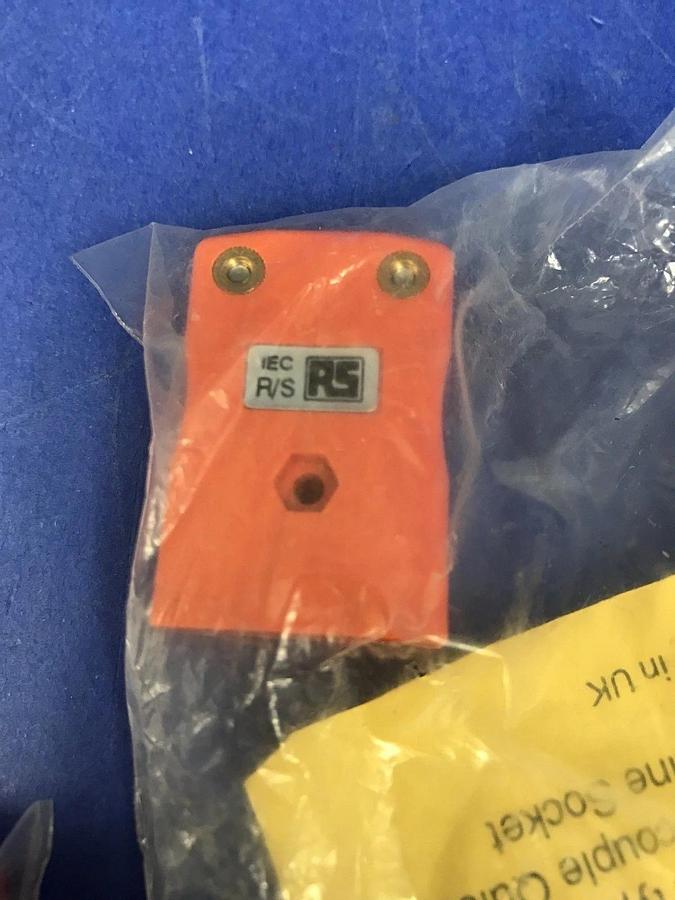 IEC RS Type R/S Thermocouple Quick Wire Line Plug and Socket - Lot of 11 pieces,