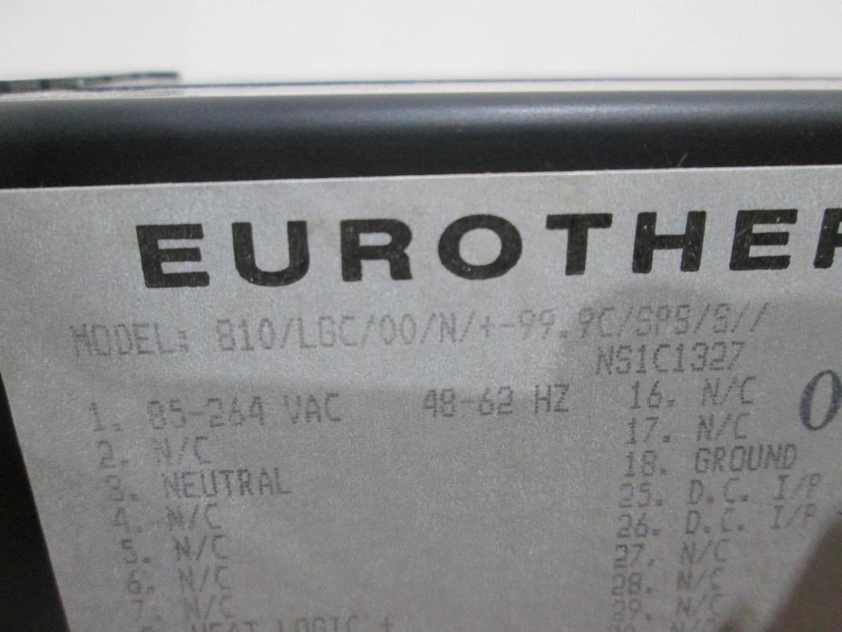 Used Eurotherm, Model 810/LGC/00/N, Digital Temperature Controller, Used