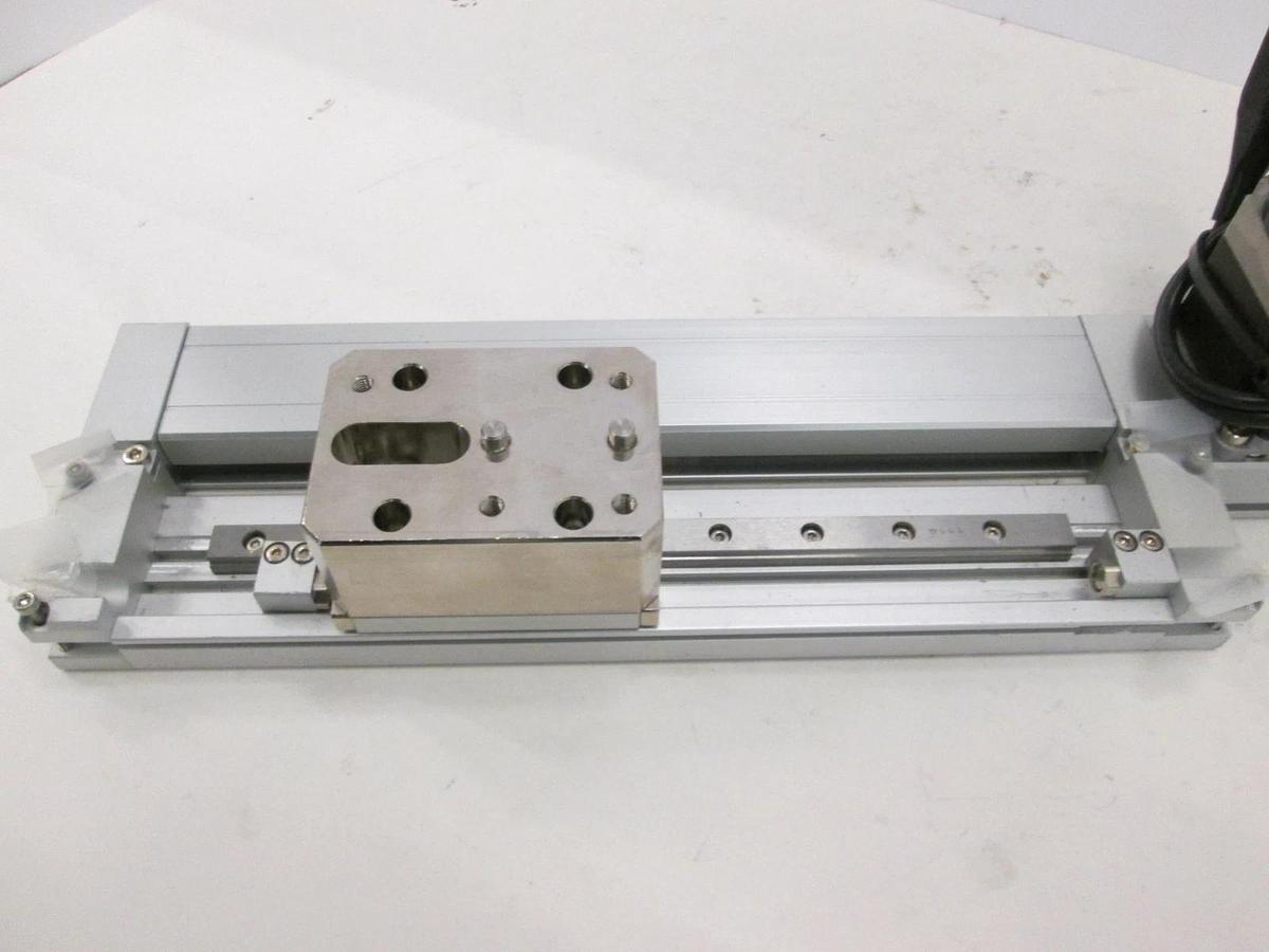 Used SMC, E-MY2H16-150TBNM-A90, High Precision Guide w/ Stepper Motor, Used
