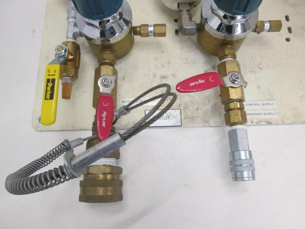 Used Custom Gas Regulator Assy for N2, Used