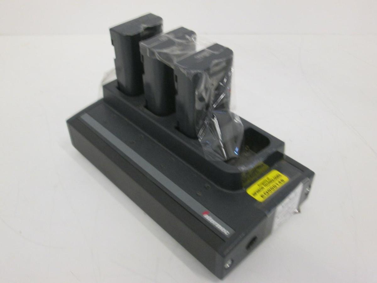 Used Intermec, Janus Z2400, Quad Battery Charger w/ 3 Batteries, Used