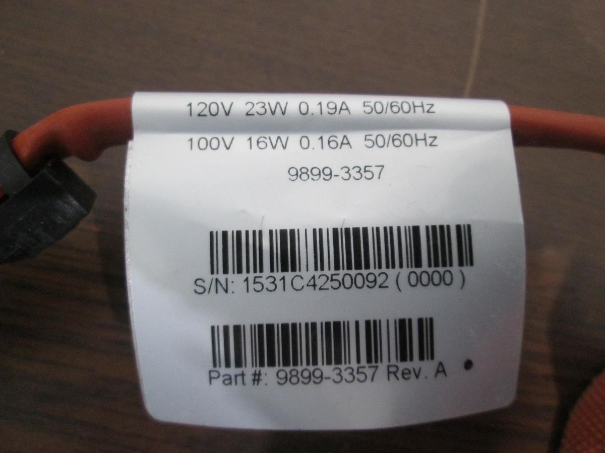 Used MKS, 9899-3357, Heater Jacket, 120V, 23W, 0.19A, 50/60Hz, Used